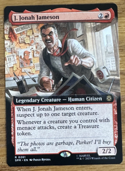 MTG Marvel Spider-Man, J. Jonah Jameson - Extended Art - Image 1