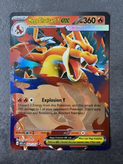 Mega Charizard Y ex 022/217 - Double Rare - Ascended Heroes - Pokemon TCG - Image 1