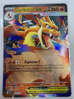 Pokemon TCG - Ascended Heroes - Mega Charizard Y ex 022/217 - Mint - Image 1