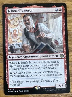 MTG Marvel Spider-Man, J. Jonah Jameson - Image 1