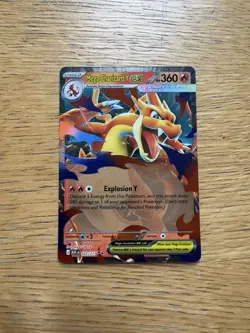 Pokemon TCG Mega Charizard Y Ex 022/217 Half Art Ascended Heroes - Image 1