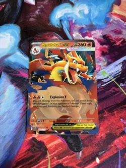 Pokemon TCG Mega Charizard Y Ex 022/217 Half Art Ascended Heroes - Image 1