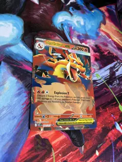 Pokemon TCG Mega Charizard Y Ex 022/217 Half Art Ascended Heroes - Image 2