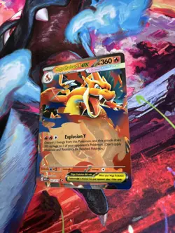 Pokemon TCG Mega Charizard Y Ex 022/217 Half Art Ascended Heroes - Image 3