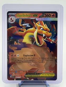 Mega Charizard Y ex - 022/217 - Ascended Heroes - Double Rare Pokemon TCG Card - Image 3