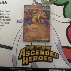 Pokemon TCG Mega Charizard Y EX 022/217 Ascended Heroes - Pack Fresh - Image 1