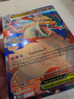 Mega Charizard Y ex 022/217 Double Rare - Pokemon TCG Ascended Heroes - NM - Image 3