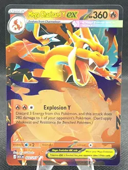 Pokemon TCG Ascended Heroes-Mega Charizard Y EX 022/217 Double Rare - Image 1