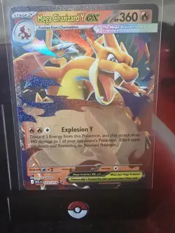 Pokemon TCG Mega Charizard Y EX 022 and Mega Charizard X EX 013 Bundle - Image 2
