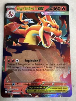 Mega Charizard Y ex 022/217 NM - Pokemon TCG Ascended Heroes [FAST SHIPPING!!] - Image 1
