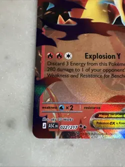 Mega Charizard Y ex 022/217 NM - Pokemon TCG Ascended Heroes [FAST SHIPPING!!] - Image 3