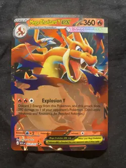 Pokemon TCG Mega Charizard Y EX - Ascended Heroes 022/217 - Image 1
