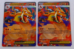 2x NM Mega Charizard Y ex 022/217 Ascended Heroes Pokemon TCG - Image 1