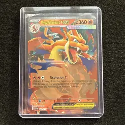 Mega Charizard Y EX 022/217 Full Art Holo Rare Evolutions Pokemon TCG English - Image 1