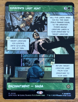 MTG Marvel Spider-Man, Kraven's Last Hunt - Borderless Foil - Image 1