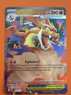 Pokemon TCG - Ascended Heroes - Mega Charizard Y EX - 022/217 - Double Rare - Image 1