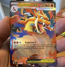 Mega Charizard Y EX ASCEND 022/217 Rare Holo Pokemon TCG Card (English) - Image 1