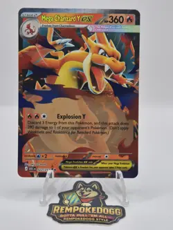 Pokemon TCG Mega Charizard Y EX 022/217 Ascended Heroes Mint/Near Mint - Image 1