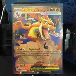 Pokemon TCG Ascended Heroes Mega Charizard Y EX 022/217 Double Rare - Image 3