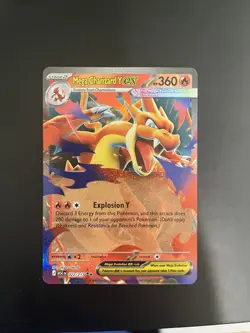 Mega Charizard Y ex 022/217 Ascended Heroes Double Rare Holo Pokemon TCG - Image 1