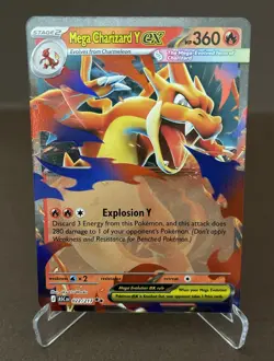 Mega Charizard Y ex 022/217 Double Rare - Ascended Heroes - Pokemon TCG - NM/M - Image 1