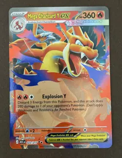 Mega Charizard Y ex 022/217 Double Rare - Ascended Heroes - Pokemon TCG - NM/M - Image 2