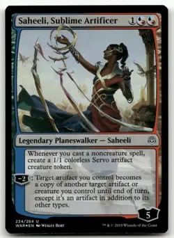 Saheeli, Sublime Artificer #234 (Foil) (NM) War of the Spark WAR Magic MTG - Image 1