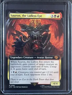 Sauron, the Lidless Eye (Extended Art) #396 Lord of the Rings 250001 - Image 1
