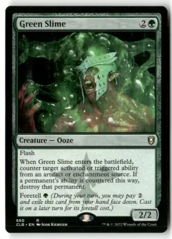 Commander Legends: Battle for Baldur's Gate #680 Green Slime - Image 1