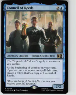 Council of Reeds Commander: Marvel Super Heroes 28 NM R - Image 1