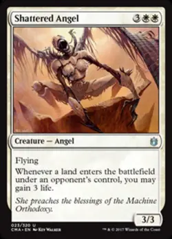1x Shattered Angel MTG - Commander Anthology - NM-Mint - Image 1