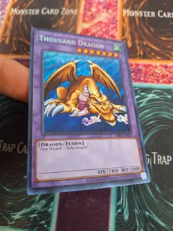 Yugioh Thousand Dragon MRD-EN143 Secret Rare Unlimited Near Mint - Image 2