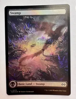 Swamp (0274) #274 (Foil) Tarkir Dragonstorm TDM Magic MTG - Image 1