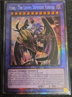Yugioh! 1x Yubel The Loving Defender Forever MP25-EN001 Starlight Rare 1st Ed NM - Image 1