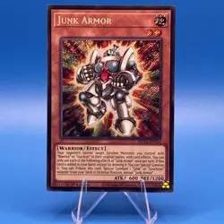 Junk Armor BLGG-EN032 Secret Rare Yugioh Glorious Gallery - Image 1