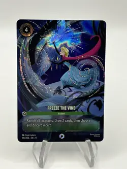Freeze the Vine Enchanted 231/204 - Disney Lorcana Winterspell - Image 1