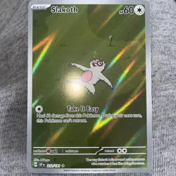 Slakoth 212/191 Surging Sparks Illustration Rare Pokemon TCG Pack Fresh - Image 1