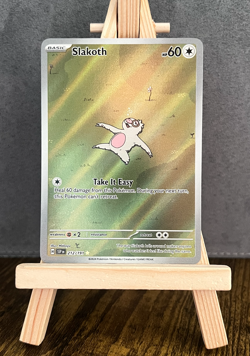 Slakoth 212/191 Surging Sparks Illustration Rare Pokemon TCG - NM English - Image 1