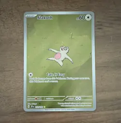 Pokemon TCG Slakoth 212/191 Surging Sparks Illustration Rare Holo 60 HP - Image 1