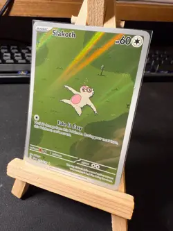 Pokemon TCG Slakoth 212/191 Illustration Rare – Surging Sparks – Near Mint - Image 1