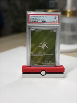Pokemon Slakoth 212/191 Surging Sparks Illustration Rare Trading Card TCG PSA 9 - Image 1