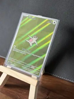 Pokemon TCG Slakoth 212/191 Sv08 Surging Sparks Illustration Rare Nm/M - Image 2