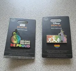 Disney Pride Limited Release Star Wars BB-8 & Castle 2-Pin Set - Image 1
