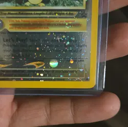WOTC Pokemon Pichu TCG Reverse Holo Card 35/53 WOTC Promo with 3xs Swirl NM- LP+ - Image 3