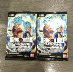Bandai Dragon Ball Super Card Game Cross Force FB10 2x 12-Card Boosters EN - Image 1