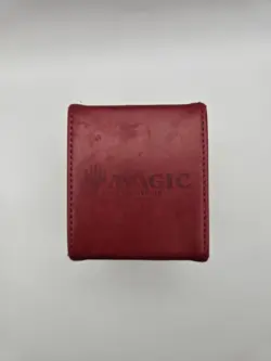 Ultra PRO Magic The Gathering Red Mana Deck Box Faux Leather Card Case - Image 2