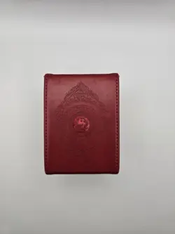 Ultra PRO Magic The Gathering Red Mana Deck Box Faux Leather Card Case - Image 3