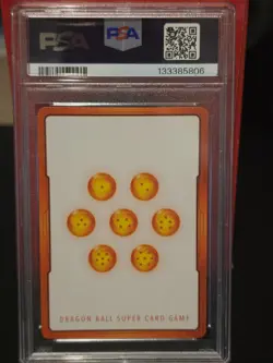 PSA 10 Dragon Ball Fusion World Card SB01 Energy Marker Gold E-44 Son Goku - Image 2