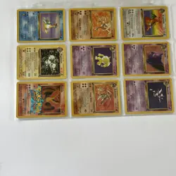 COMPLETE FOSSIL SET POKEMON CARDS 62/62 NM 1999 wotc some 1st editions - Image 4