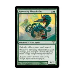 WOTC MtG Dissension Sprouting Phytohydra (R) NM - Image 1